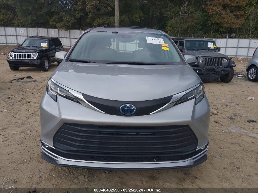 2021 Toyota Sienna Xle VIN: 5TDYSKFC0MS029057 Lot: 40432590