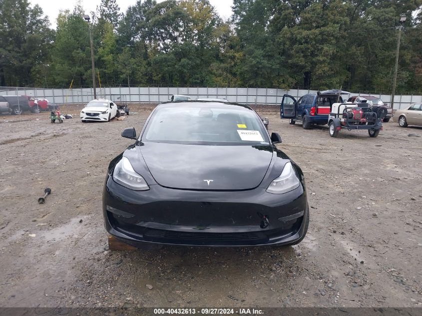 2021 Tesla Model 3 Long Range Dual Motor All-Wheel Drive VIN: 5YJ3E1EB6MF916395 Lot: 40432613