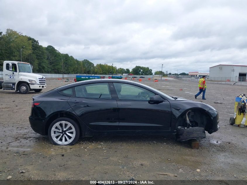 2021 Tesla Model 3 Long Range Dual Motor All-Wheel Drive VIN: 5YJ3E1EB6MF916395 Lot: 40432613