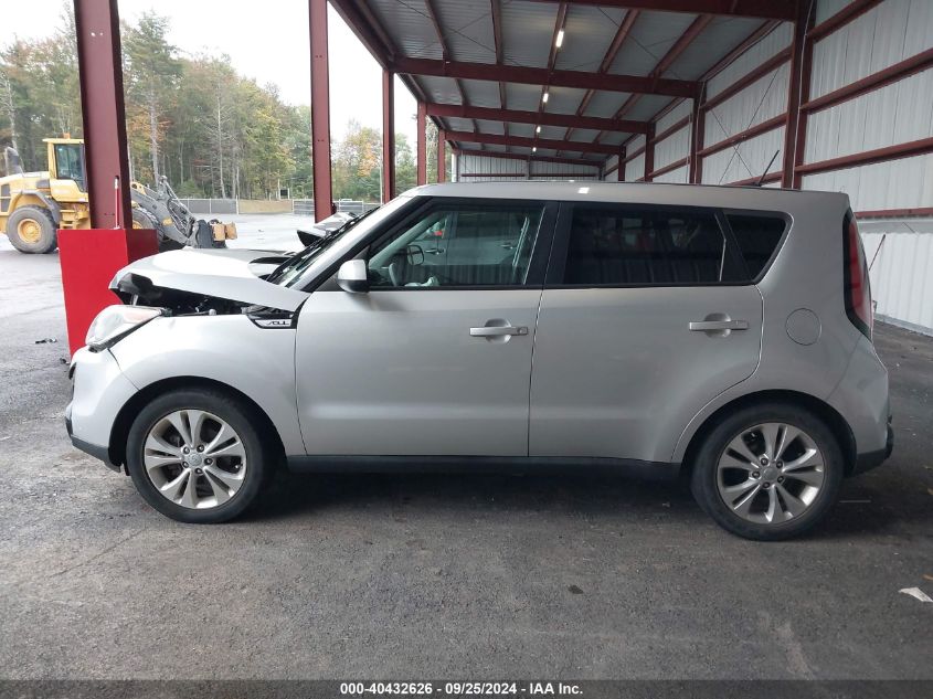 2016 Kia Soul + VIN: KNDJP3A58G7819142 Lot: 40432626