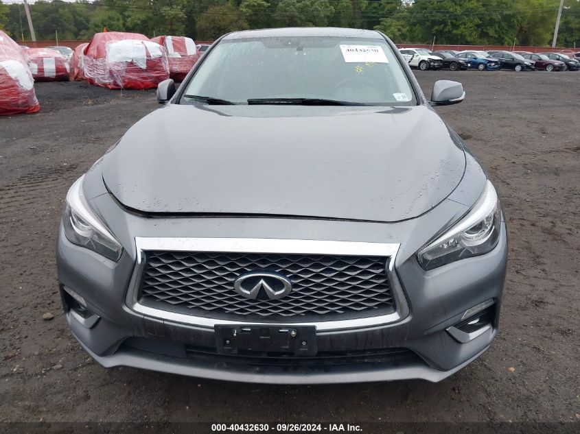 2019 Infiniti Q50 3.0T Luxe VIN: JN1EV7AR7KM558441 Lot: 40432630