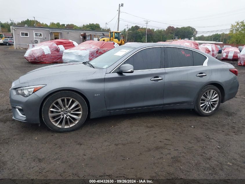 2019 Infiniti Q50 3.0T Luxe VIN: JN1EV7AR7KM558441 Lot: 40432630