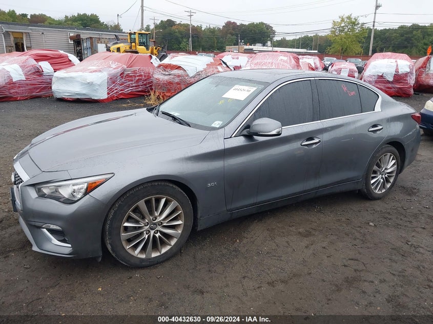 VIN JN1EV7AR7KM558441 2019 INFINITI Q50 3.0T LUXE