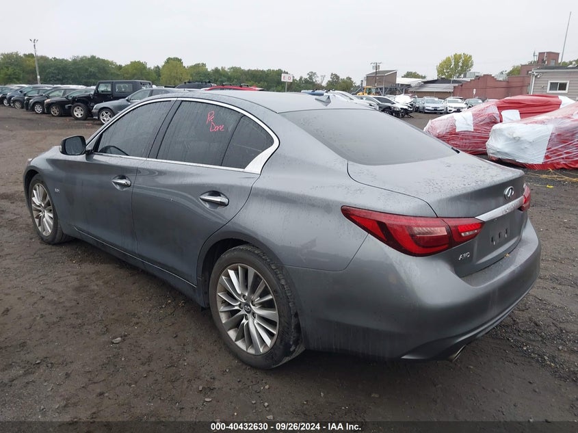 VIN JN1EV7AR7KM558441 2019 INFINITI Q50 3.0T LUXE