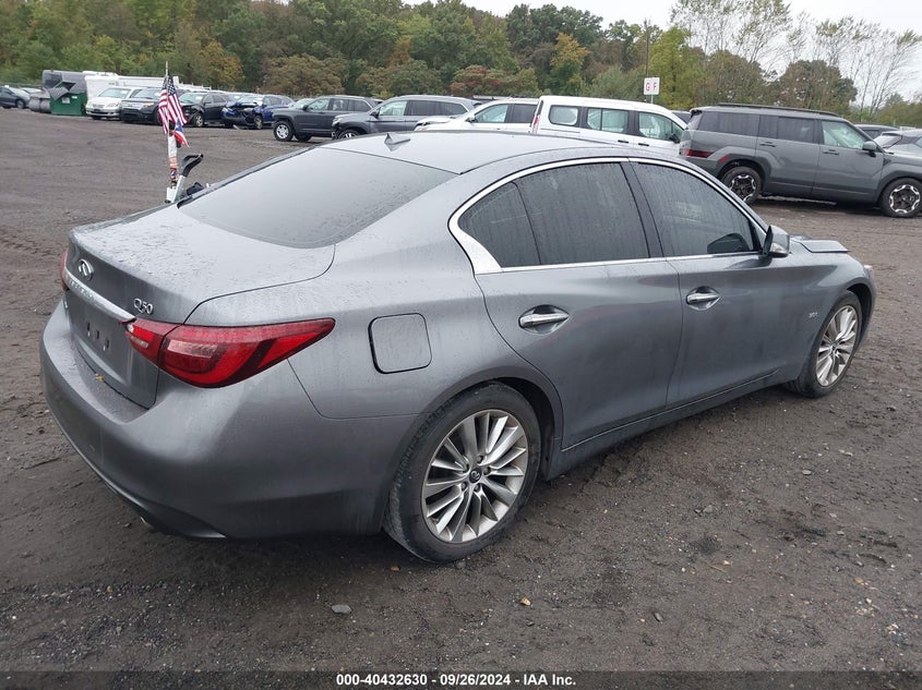 VIN JN1EV7AR7KM558441 2019 INFINITI Q50 3.0T LUXE