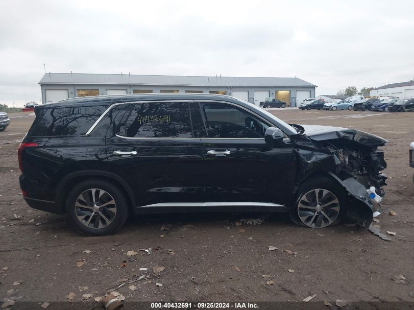 2022 Hyundai Palisade Sel VIN: KM8R24HE1NU356879 Lot: 40432691