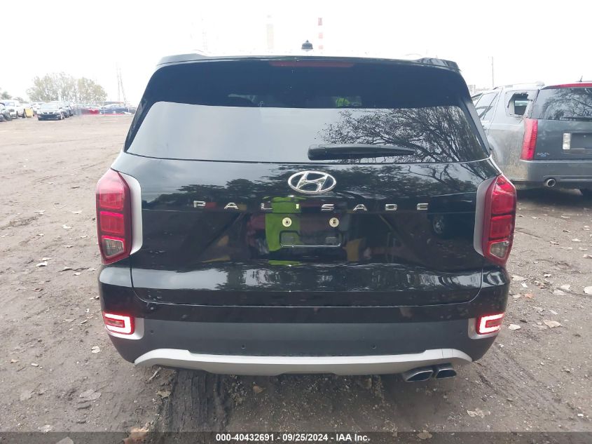 2022 Hyundai Palisade Sel VIN: KM8R24HE1NU356879 Lot: 40432691