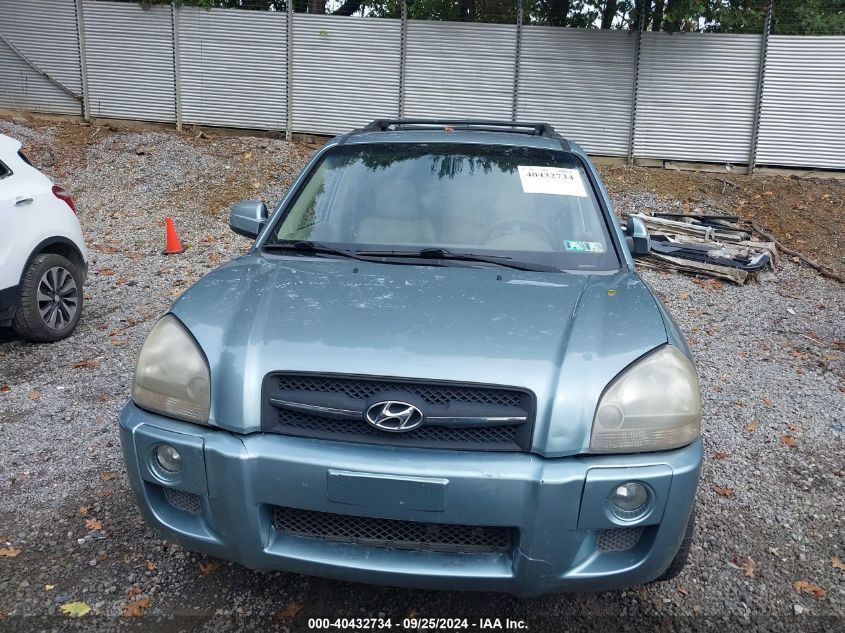 2006 Hyundai Tucson Gls/Limited VIN: KM8JN72D76U259743 Lot: 40432734