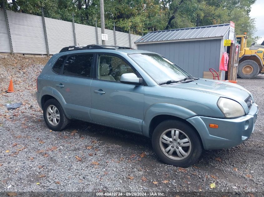 2006 Hyundai Tucson Gls/Limited VIN: KM8JN72D76U259743 Lot: 40432734