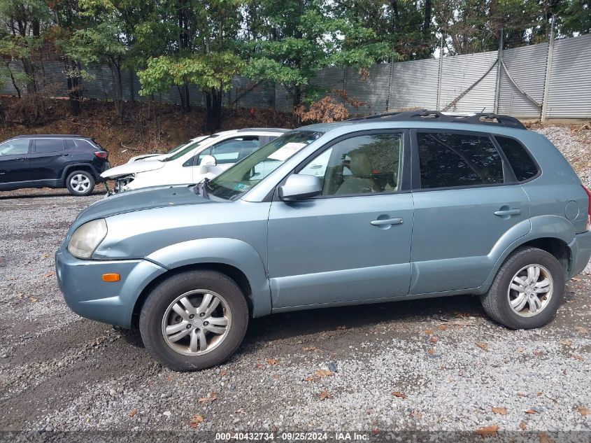 2006 Hyundai Tucson Gls/Limited VIN: KM8JN72D76U259743 Lot: 40432734