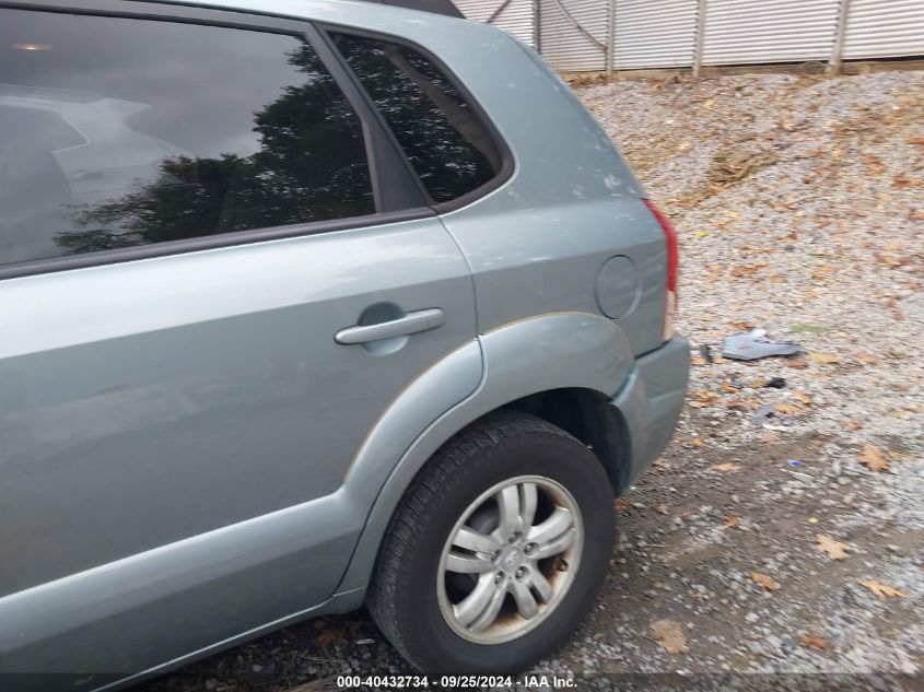 2006 Hyundai Tucson Gls/Limited VIN: KM8JN72D76U259743 Lot: 40432734