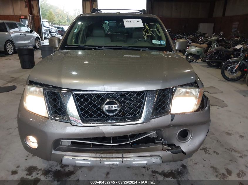 5N1AR18B89C601721 2009 Nissan Pathfinder Le