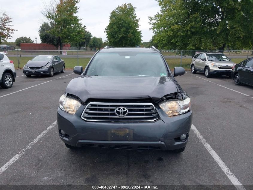 2008 Toyota Highlander Limited VIN: JTEES42A182080675 Lot: 40432747