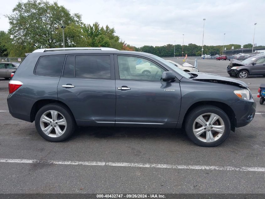 2008 Toyota Highlander Limited VIN: JTEES42A182080675 Lot: 40432747