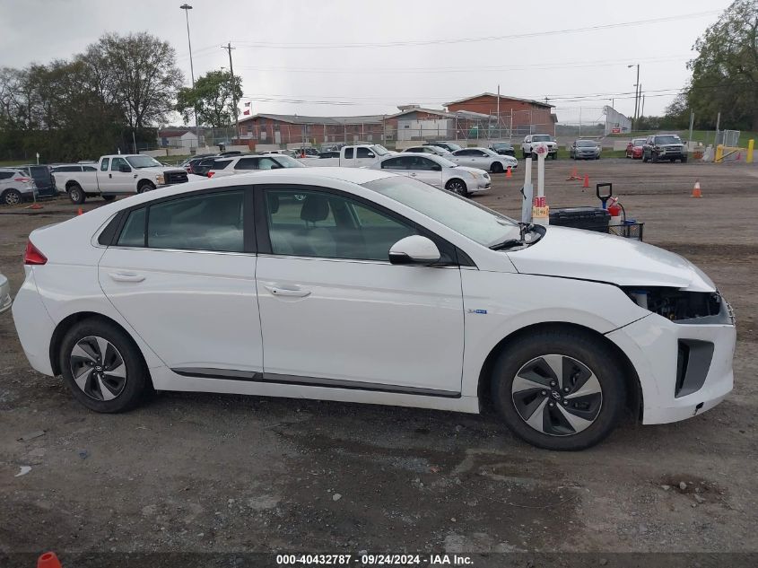 KMHC75LC3JU077513 2018 Hyundai Ioniq Hybrid Sel