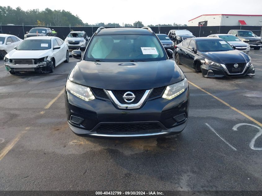 2016 Nissan Rogue Sv VIN: 5N1AT2MT8GC915291 Lot: 40432799