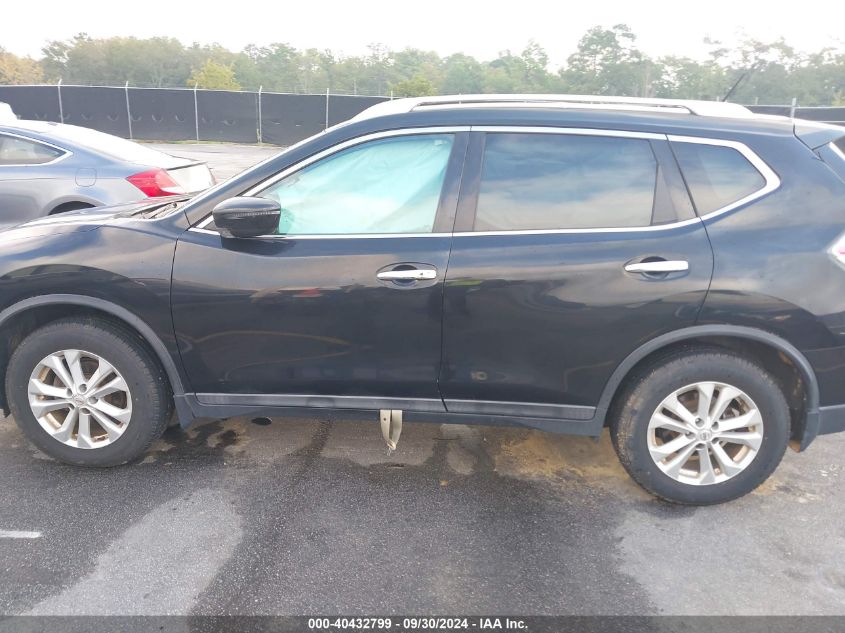 2016 Nissan Rogue Sv VIN: 5N1AT2MT8GC915291 Lot: 40432799