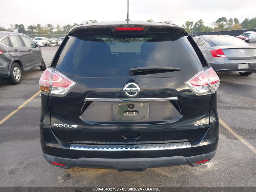 2016 Nissan Rogue Sv VIN: 5N1AT2MT8GC915291 Lot: 40432799