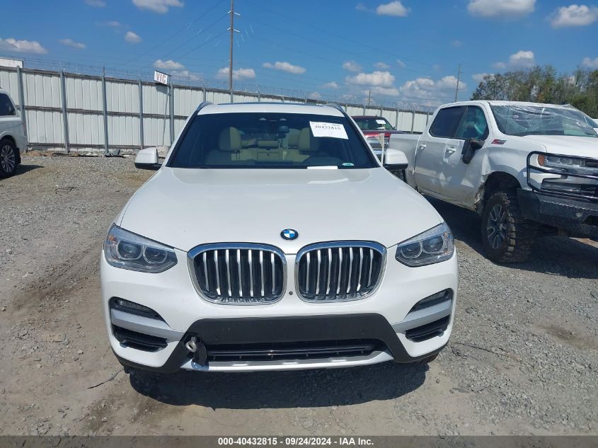 5UXTY3C07M9G51602 2021 BMW X3 Sdrive30I