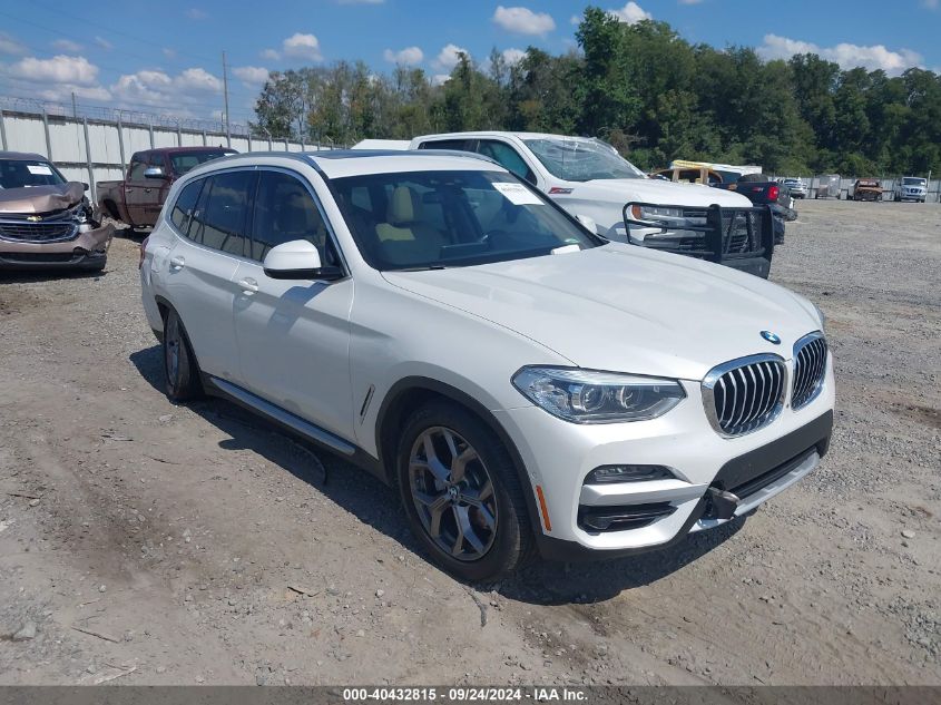 5UXTY3C07M9G51602 2021 BMW X3 - Image 1