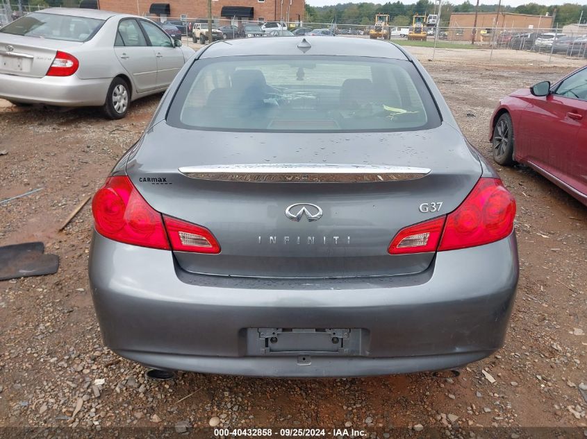 2010 Infiniti G37 VIN: JN1CV6AP5AM404583 Lot: 40432858