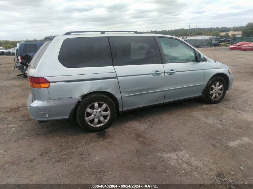 2003 Honda Odyssey Ex-L VIN: 2HKRL18013H505044 Lot: 40432864