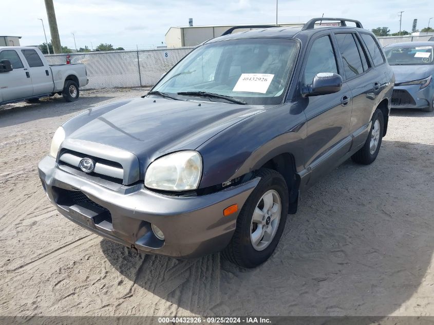 2005 Hyundai Santa Fe Gls VIN: KM8SC73D95U981836 Lot: 40432926