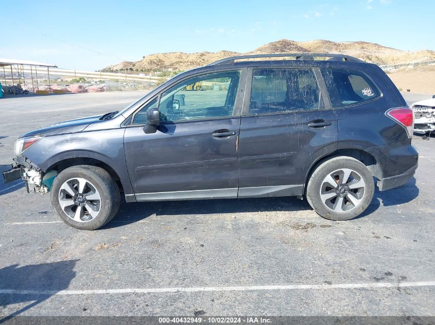 2018 Subaru Forester 2.5I VIN: JF2SJABC1JH513460 Lot: 40432949