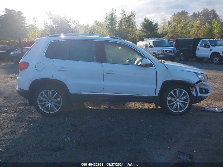 2016 Volkswagen Tiguan Se VIN: WVGBV7AXXGW599510 Lot: 40432951