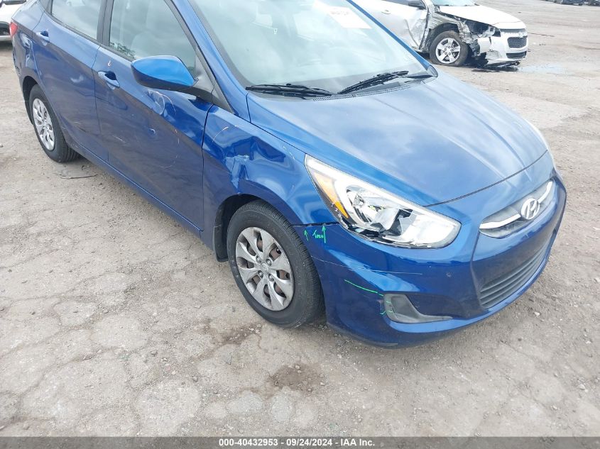 2016 Hyundai Accent Se VIN: KMHCT4AE6GU158685 Lot: 40432953