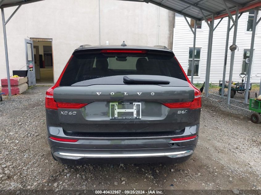 2022 Volvo Xc60 B6 Inscription VIN: YV4062RLXN1075004 Lot: 40432957