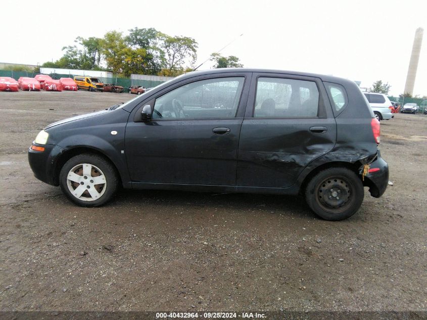 2008 Chevrolet Aveo 5 Ls VIN: KL1TD66698B030010 Lot: 40432964