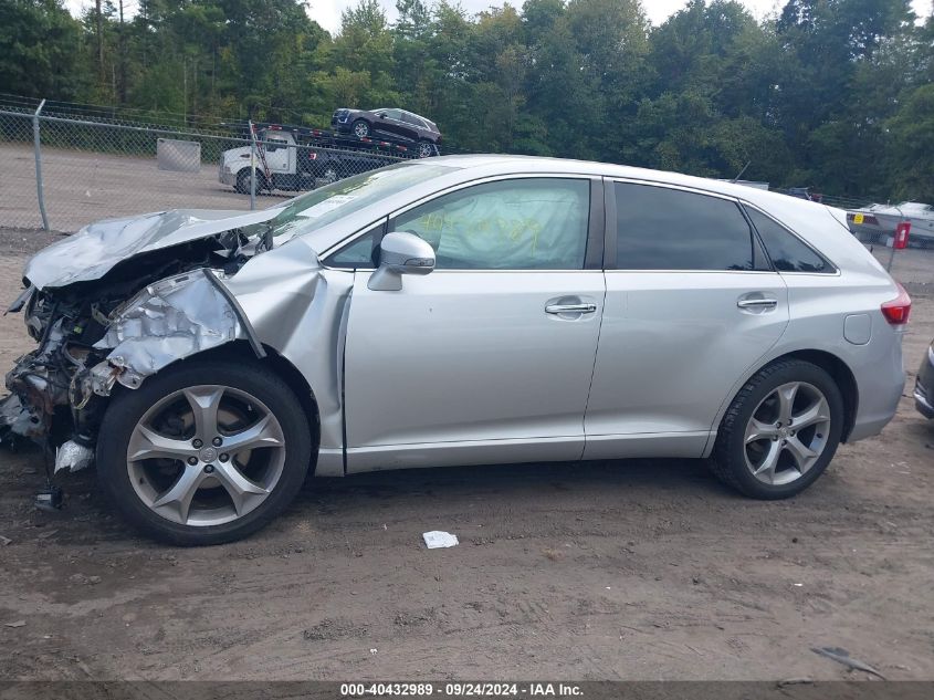 4T3BK3BB1DU080705 2013 Toyota Venza Xle V6