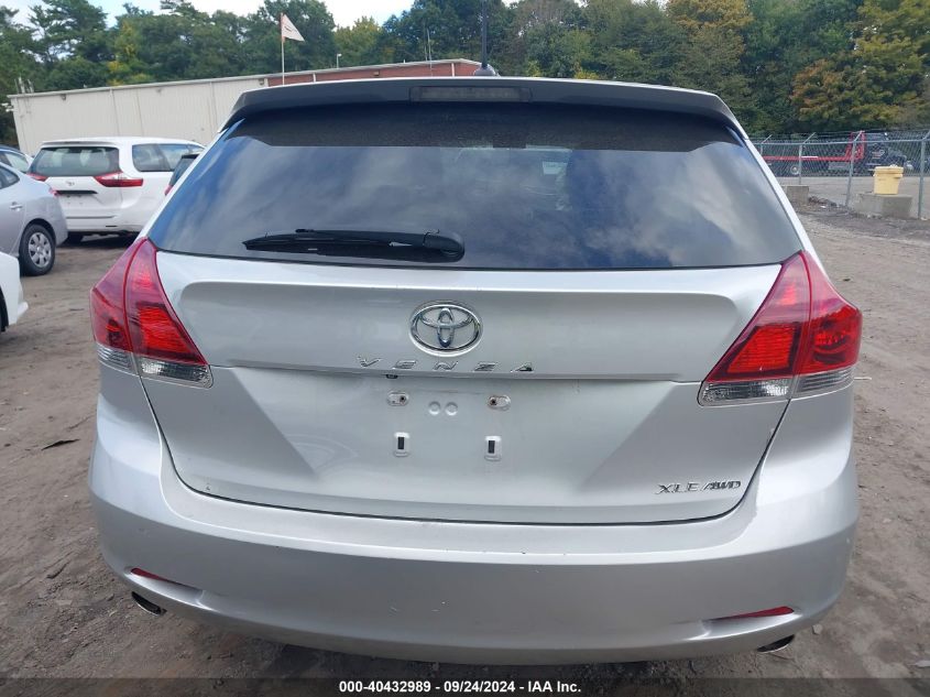 2013 Toyota Venza Xle V6 VIN: 4T3BK3BB1DU080705 Lot: 40432989