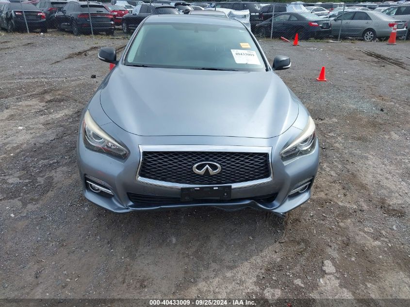 2016 Infiniti Q50 2.0T Premium VIN: JN1CV7AP2GM203304 Lot: 40433009