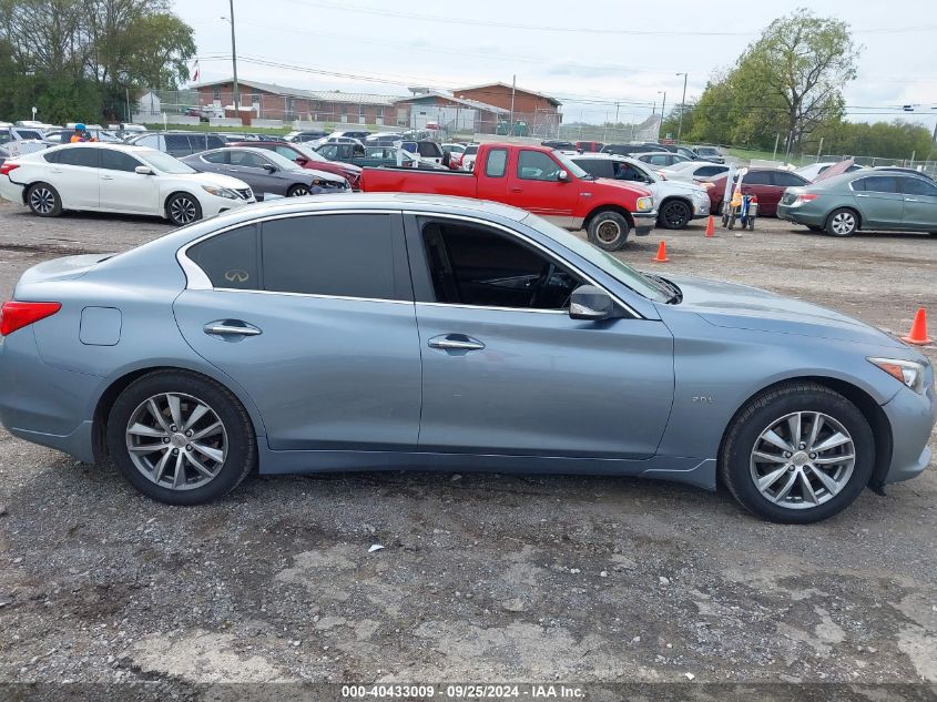 2016 Infiniti Q50 2.0T Premium VIN: JN1CV7AP2GM203304 Lot: 40433009