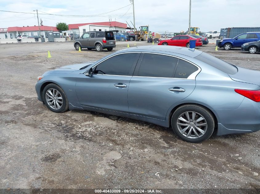 2016 Infiniti Q50 2.0T Premium VIN: JN1CV7AP2GM203304 Lot: 40433009