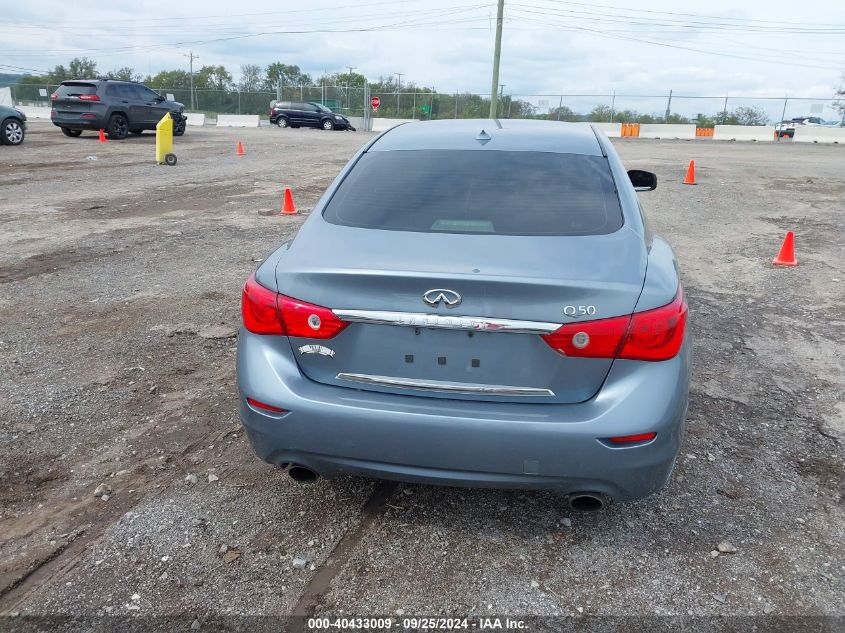 2016 Infiniti Q50 2.0T Premium VIN: JN1CV7AP2GM203304 Lot: 40433009