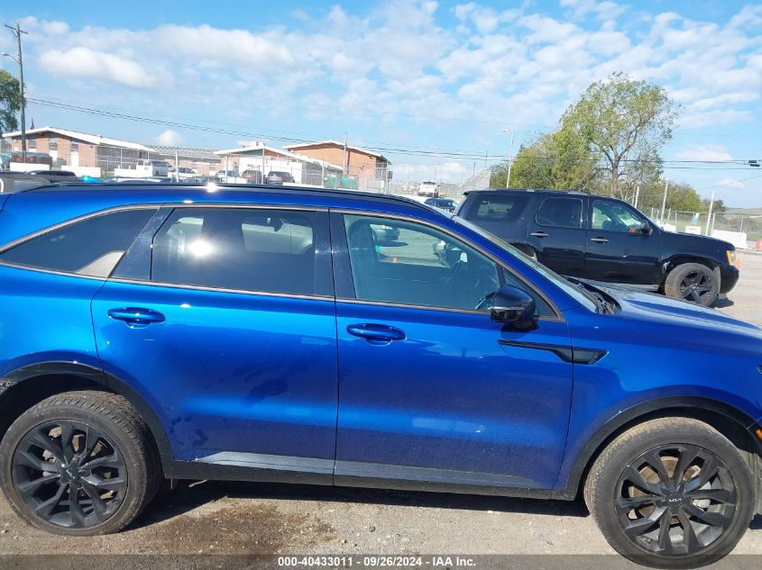 2022 Kia Sorento Sx VIN: 5XYRKDLF7NG106097 Lot: 40433011