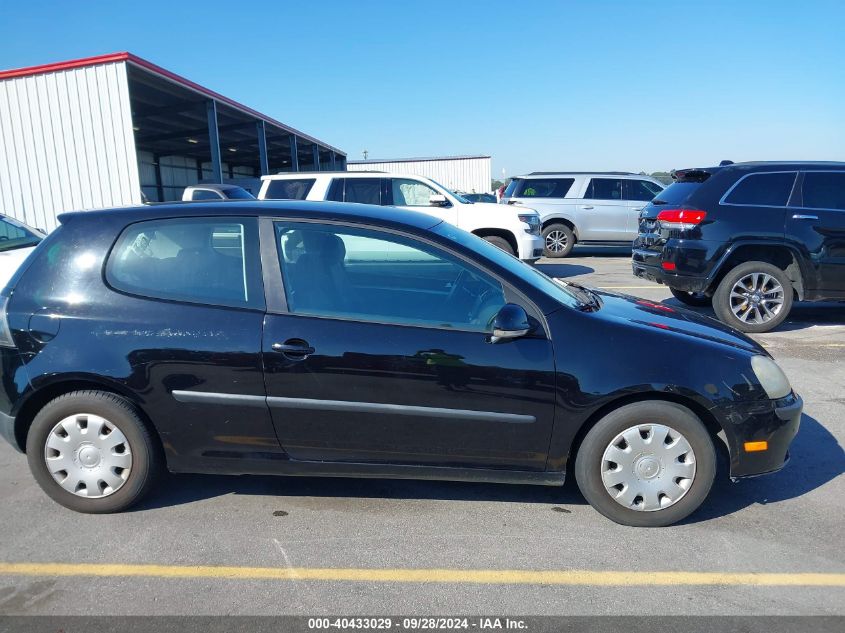 2008 Volkswagen Rabbit S VIN: WVWAA71K28W017742 Lot: 40433029