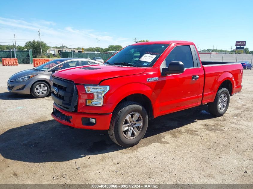 VIN 1FTMF1EF3GKE93982 2016 Ford F-150, XL no.2