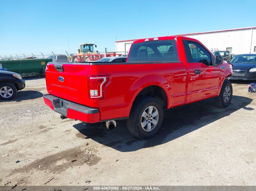 VIN 1FTMF1EF3GKE93982 2016 Ford F-150, XL no.4