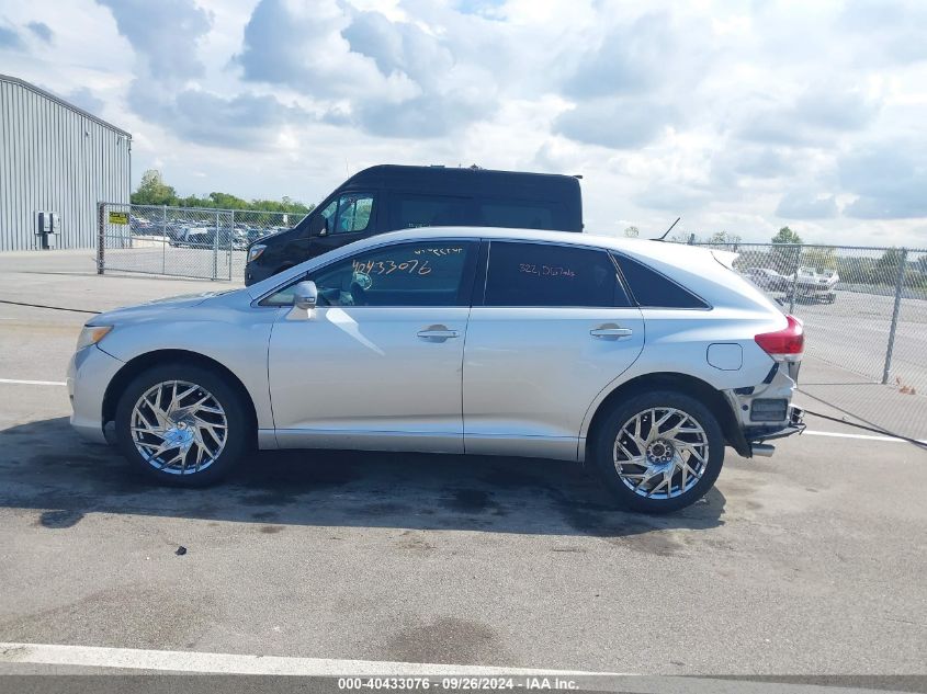 2013 Toyota Venza Le V6 VIN: 4T3BK3BBXDU080766 Lot: 40433076