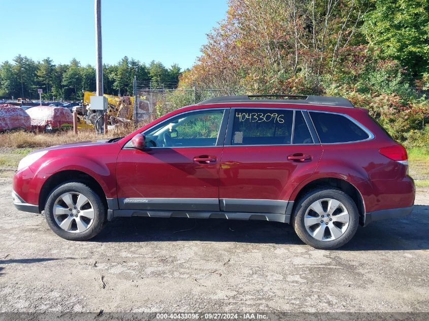 2011 Subaru Outback 2.5I Premium VIN: 4S4BRBGC8B3372032 Lot: 40433096