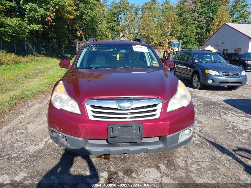 2011 Subaru Outback 2.5I Premium VIN: 4S4BRBGC8B3372032 Lot: 40433096