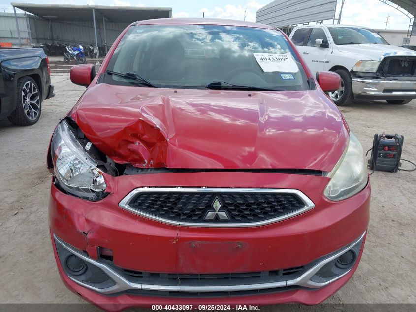 2017 Mitsubishi Mirage Es VIN: ML32A3HJ9HH020817 Lot: 40433097