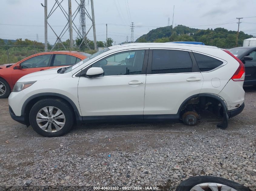 2014 Honda Cr-V Ex-L VIN: 5J6RM4H74EL045544 Lot: 40433102