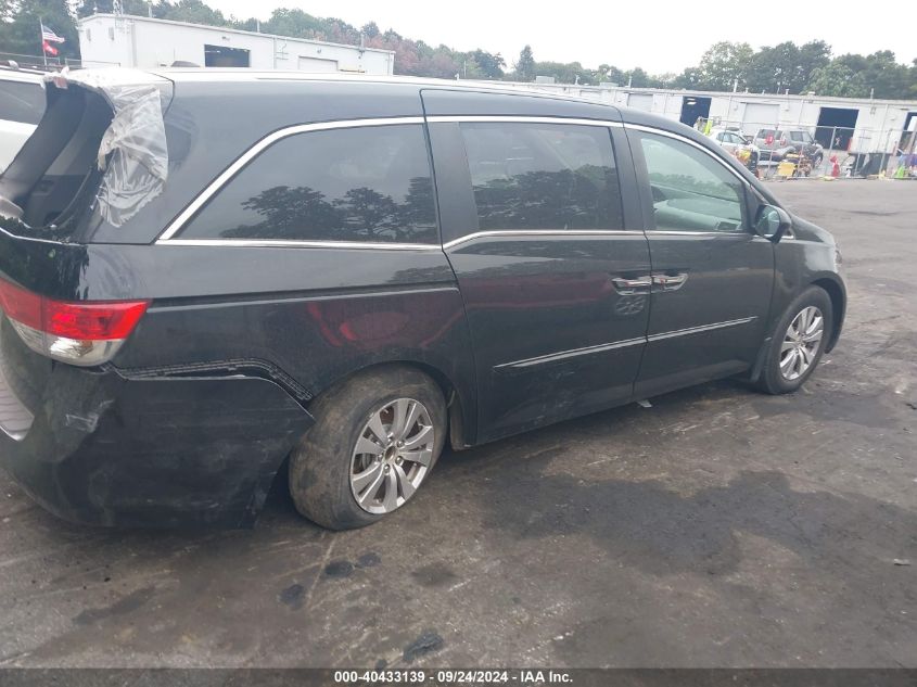 2014 Honda Odyssey Ex-L VIN: 5FNRL5H62EB072640 Lot: 40433139