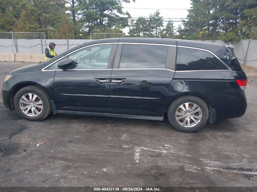 2014 Honda Odyssey Ex-L VIN: 5FNRL5H62EB072640 Lot: 40433139