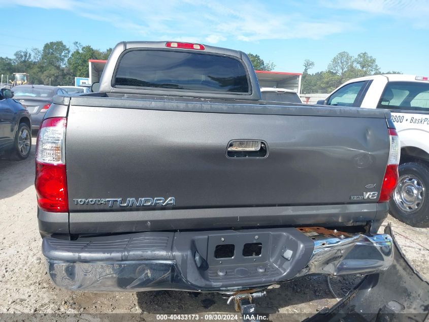 2006 Toyota Tundra Sr5 V8 VIN: 5TBET34176S553499 Lot: 40433173